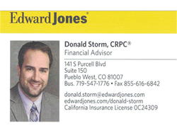 Donald Storm    Edward Jones CRPC logo