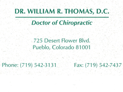 Thomas Chiropractic logo