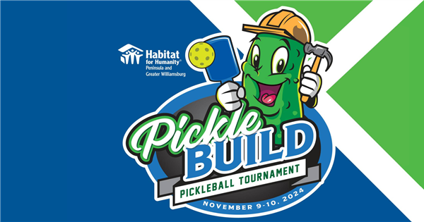 2024 PickleBUILD Pickleball Tournament Fundraiser logo