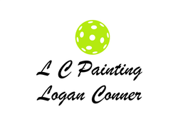 L C Painting logo