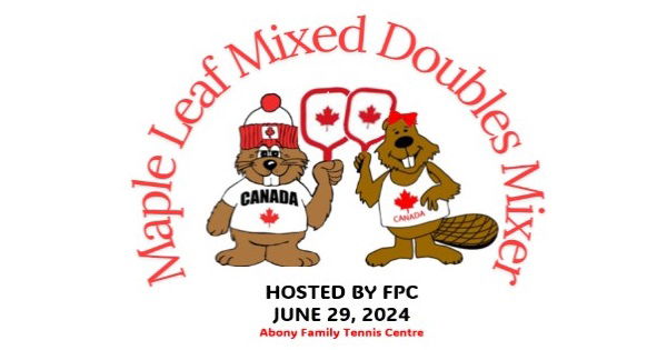 CANCELLED: 2024 FPC Maple Leaf Mixed Doubles Mixer logo