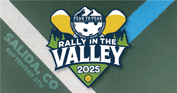 2025 Peak to Peak "Rally in the Valley" logo