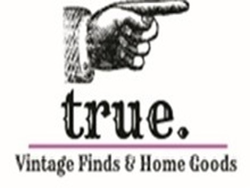 True Vintage Finds & Home Goods logo