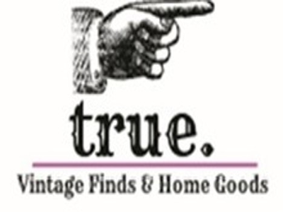 True Vintage Finds & Home Goods logo