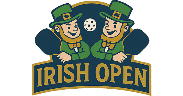 Irish Open - Powered by ND Pickleball Crew League logo