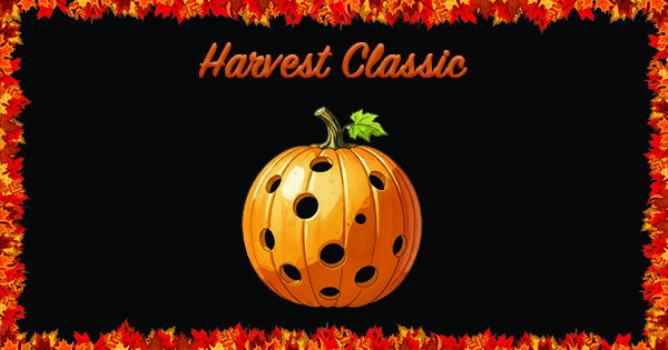 The 2025 Harvest Classic Pickleball Tournament logo