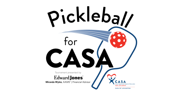 Pickleball for CASA 2025 logo