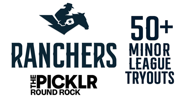Texas Ranchers Minor League Tryouts 50+ DUPR 12 & 14 logo