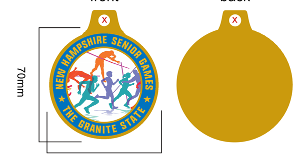 2026 NH Senior Games Pickleball Tournament logo