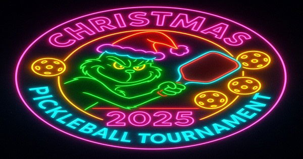 2025 LT Athletics Christmas Pickleball Tournament logo