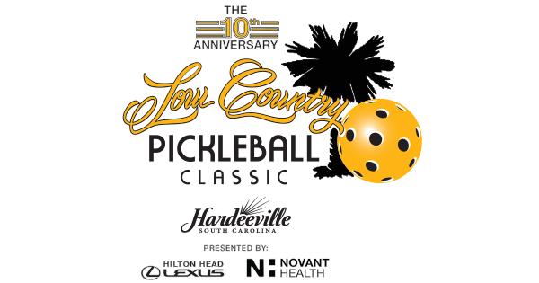 Low Country Pickleball Classic in Hardeeville presented by Hilton Head Lexus & Novant Health logo