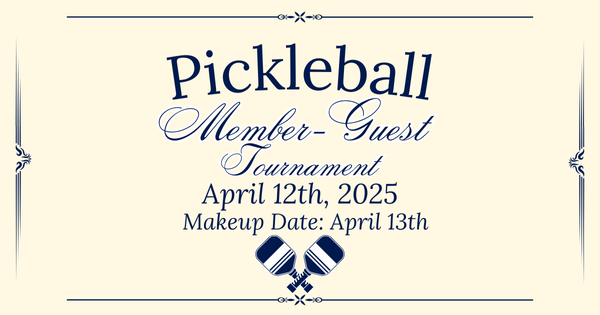 Shadow Valley Pickleball Member-Guest Tournament logo