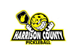 Harrison County Pickleball logo