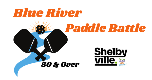Blue River Paddle Battle - 50 & Over logo