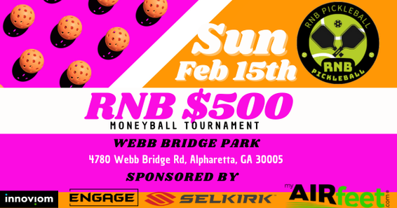 7th RNB $500 Moneyball Tournament 2026