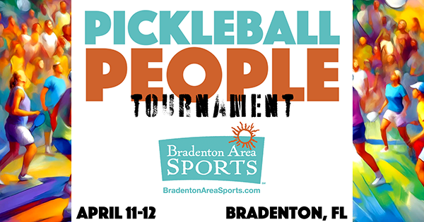 Pickleball People Tournament: Bradenton logo