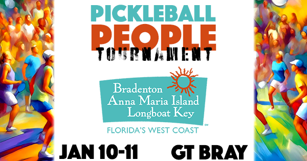 Pickleball People Tournament: Bradenton logo
