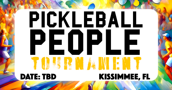 Pickleball People Tournament: Kissimmee logo