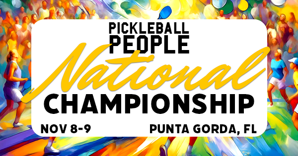 Pickleball People National Championship: Punta Gorda logo