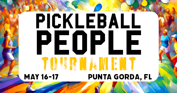 Pickleball People Tournament: Punta Gorda logo