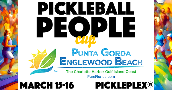 Pickleball People Cup: Punta Gorda logo