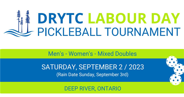 Deep River Yacht and Tennis Club Labour Day Tournament logo