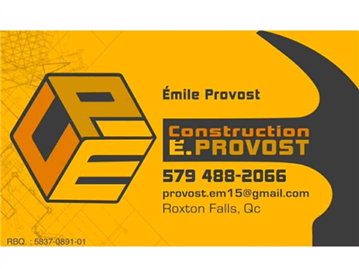 Construction Emile Provost logo