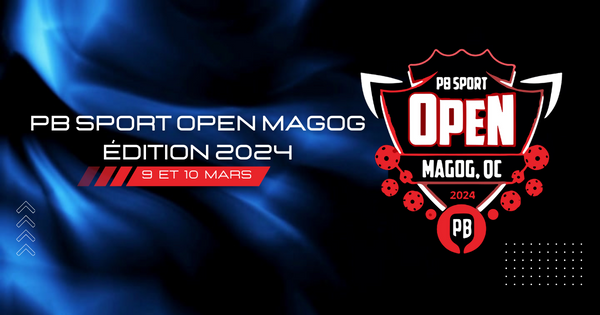 PB SPORT OPEN Magog 2024 logo