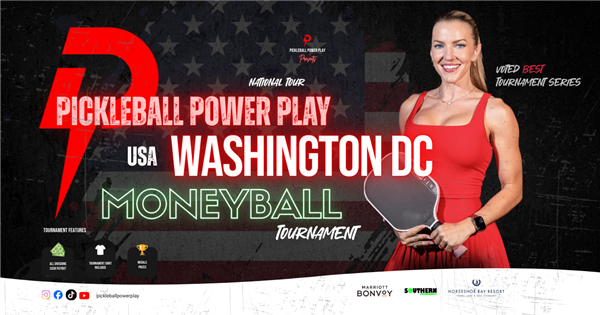 Pickleball Power Play Moneyball @ Washington DC Convention Center logo