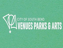 City of South Bend Venues Parks & Arts logo