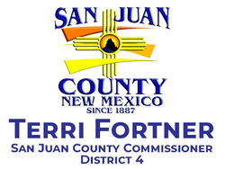 Terri Fortner: San Juan County Commissioner logo