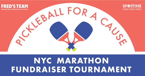 SPORTIME Pickleball For A Cause: NYC Marathon Fundraiser Tournament logo