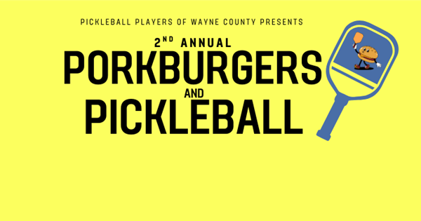 2nd Annual Porkburgers and Pickleball logo