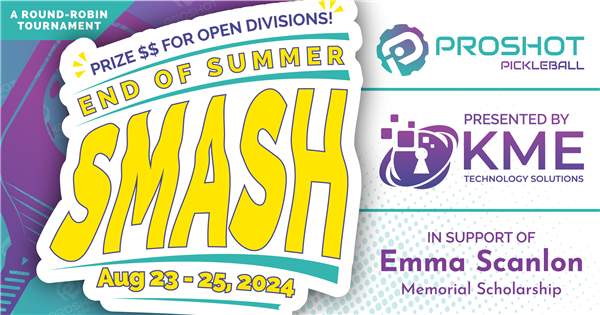 End of Summer Smash at Proshot Pickleball logo