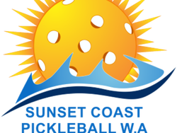 Sunset Coast Pickleball WA logo