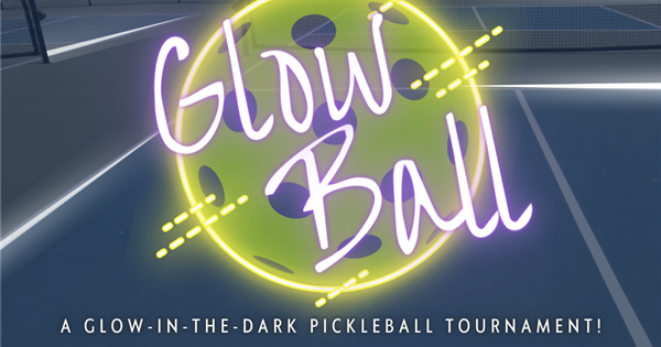 November 2023 GLOW BALL - Pickleball Tourney logo