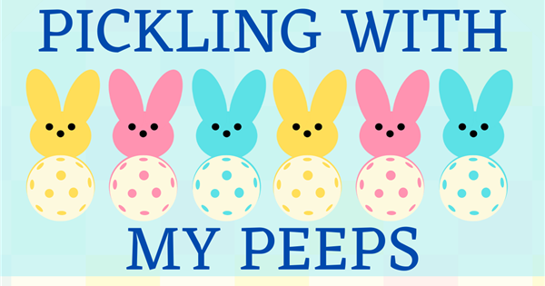 Pickling w/my Peeps Easter Tourney logo