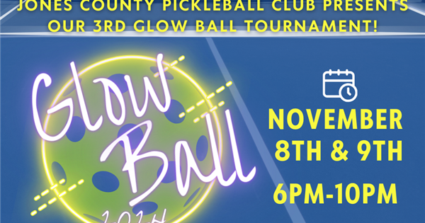 GLOW BALL - November 2024 logo