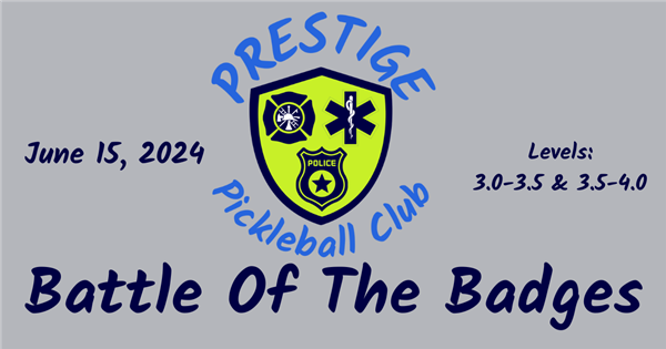 Battle of the Badges @ Prestige PB Club logo