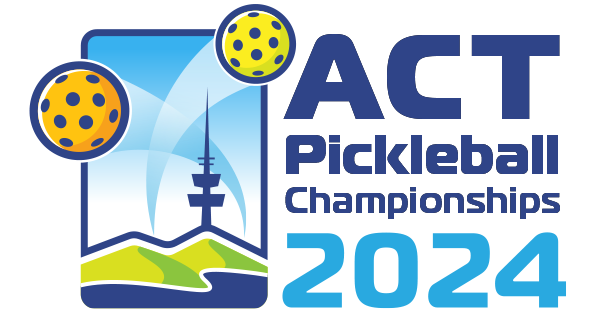 The 2024 Barton Commercial Property ACT Pickleball Championships logo