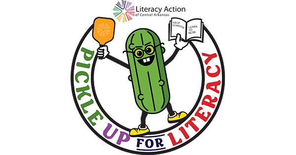 Pickle Up for Literacy 2025 Pickleball Tournament logo