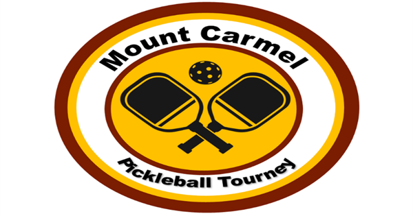 Mt Carmel Pickleball Tourney logo