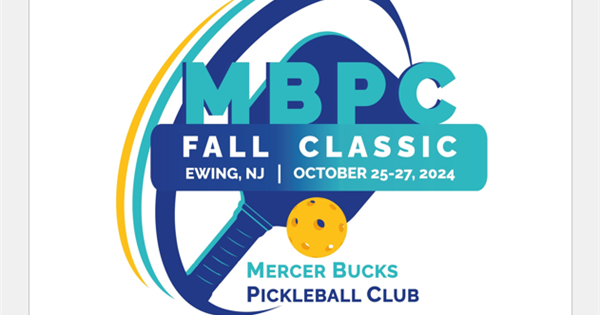 Mercer Bucks Pickleball Club Fall Classic Tournament logo