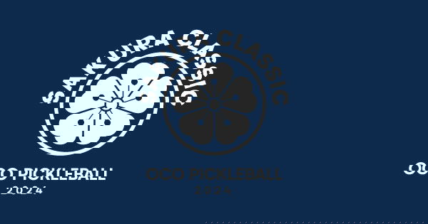 OCO Pickleball Tournament - Sakura Classic logo
