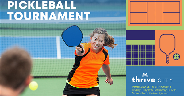 Thrive City - Chase Center: Pickleball Tournament logo