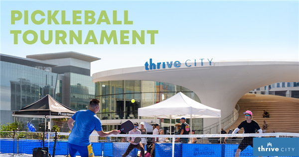 Thrive City Pickleball Tournament logo
