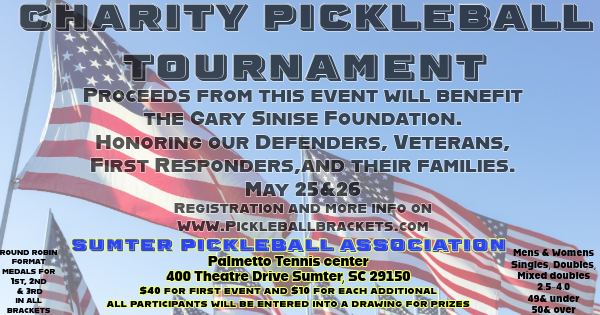 Charity Pickleball Tournament logo