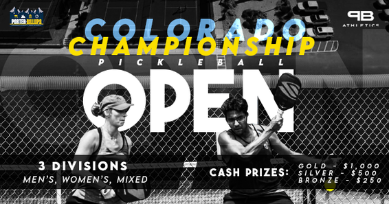 COLORADO CHAMPIONSHIP PICKLEBALL OPEN
