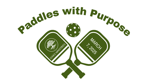 Paddles With Purpose: Oaks Pickleball Fest logo