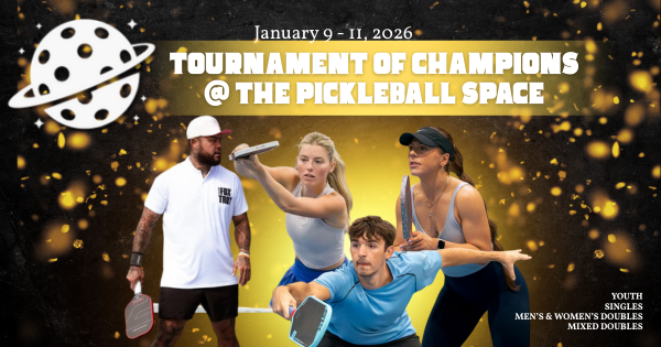 The Pickleball Space 2nd Anniversary TOURNAMENT of CHAMPIONS (Open to All!!) logo
